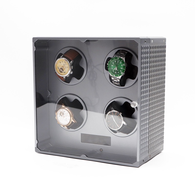 Watch Winder 4 Watches Automatic Silent - 4 슬롯 시계 와인더 자동 무소음