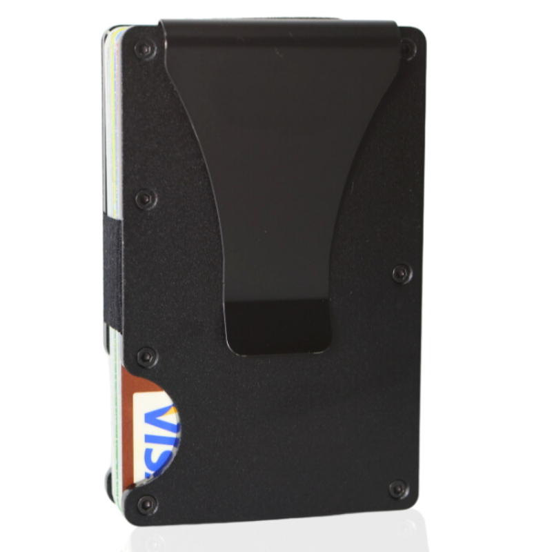 Money Clip Minimalist Rfid Blocking - 남성용 미니멀리스트 슬림 RFID 차단 지갑