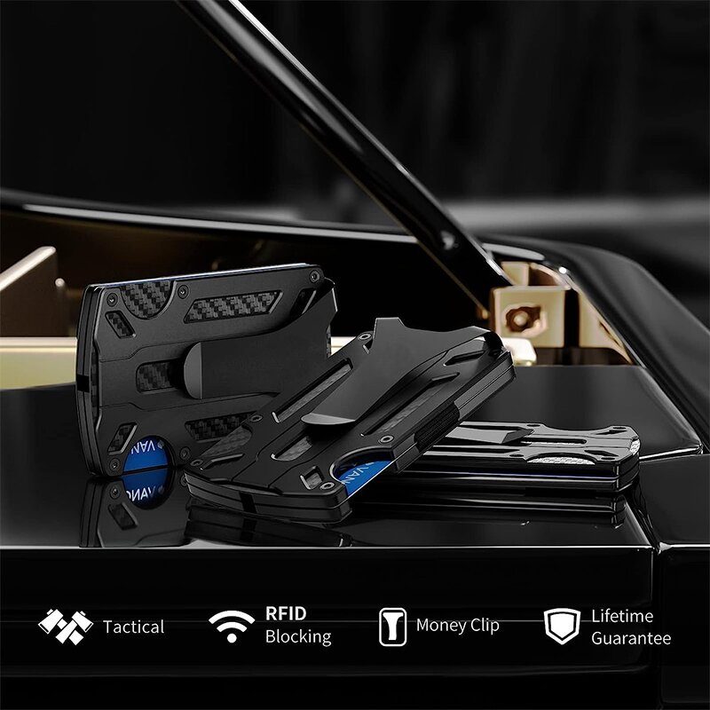 남성용 메탈 지갑 에어태그, 미니멀리스트 슬림 RFID - Money Clip Minimalist Rfid Blocking 리뷰 및 가격
