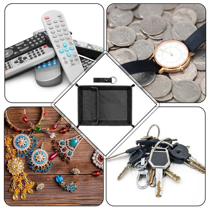 ABSJ-PU 가죽 남성용 발렛 트레이 - 칸막이가 있 - Valet Tray Nightstand Organizer Leather 리뷰 및 가격