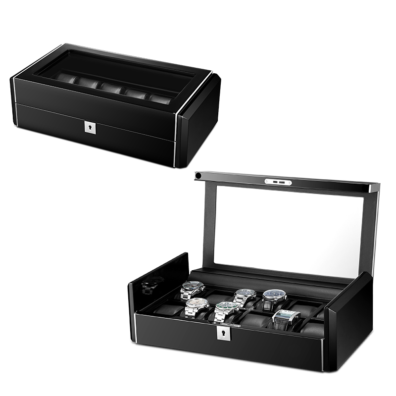 에머스 핸드메이드 블랙 패션 시계 보관함 6/12/18 - Watch Display Storage Box Carbon Fiber 리뷰 및 가격