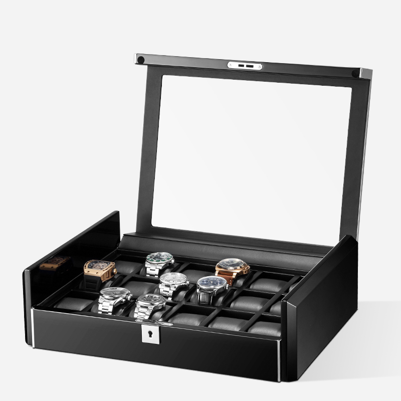 에머스 핸드메이드 블랙 패션 시계 보관함 6/12/18 - Watch Display Storage Box Carbon Fiber 리뷰 및 가격