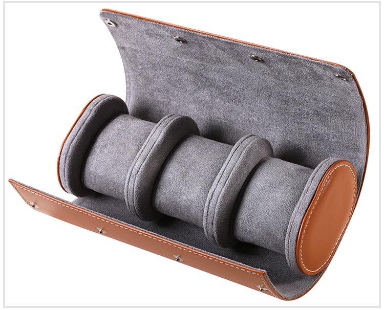 휴대용 가죽 시계 케이스 롤 1 2 3 슬롯 시계 보관 - Watch Travel Roll Case 3 Slots Leather 리뷰 및 가격