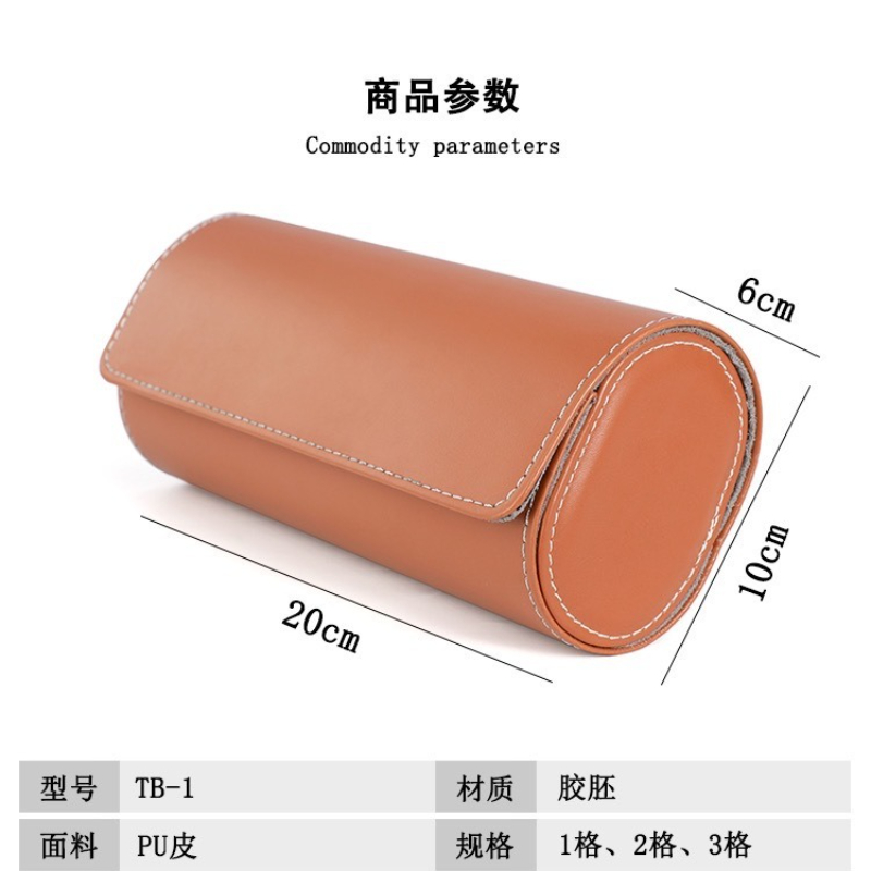 휴대용 가죽 시계 케이스 롤 1 2 3 슬롯 시계 보관 - Watch Travel Roll Case 3 Slots Leather 리뷰 및 가격
