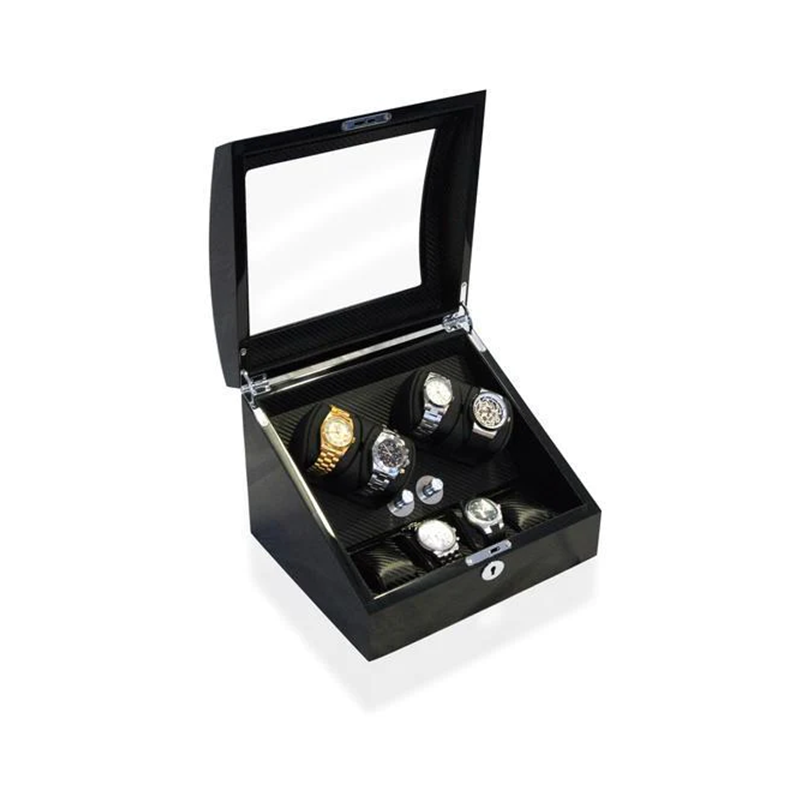 LED 조명이있는 자동 시계 상자 용 시계 와인더 자동 - Watch Winder 4 Watches Automatic Silent 리뷰 및 가격
