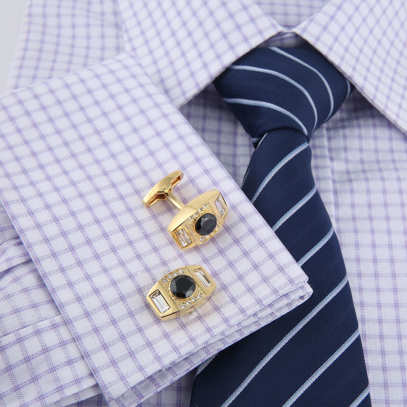고품질 커프스 링크 넥타이 클립, 남성용 선물 클래식  - Tie Clip Bar Set Stainless Steel 리뷰 및 가격