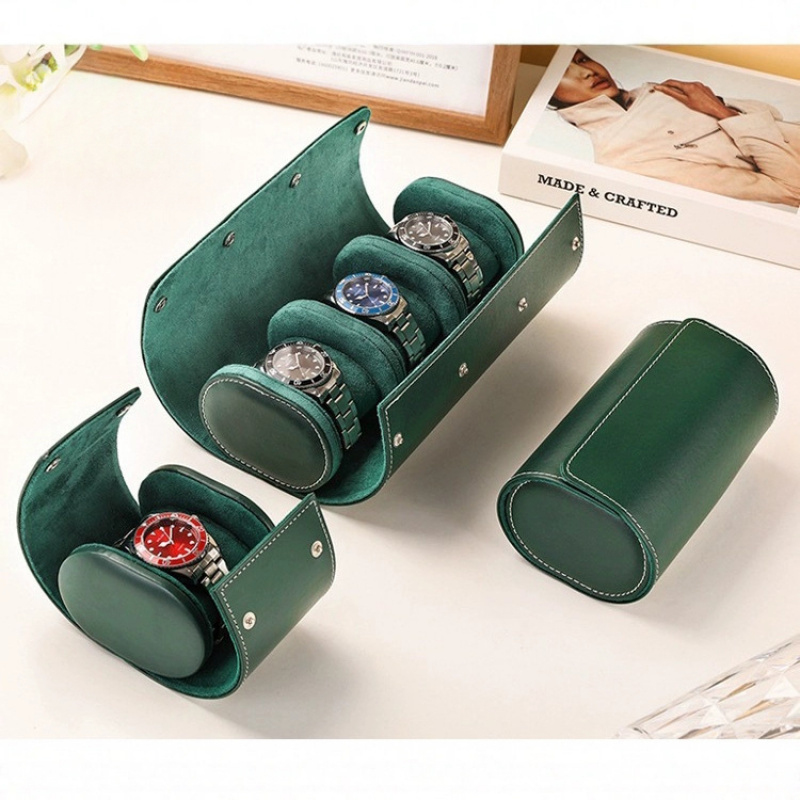 시계 롤 보관함 기계식 보호 방진 가죽 케이스 고급 시 - Watch Travel Roll Case 3 Slots Leather 리뷰 및 가격