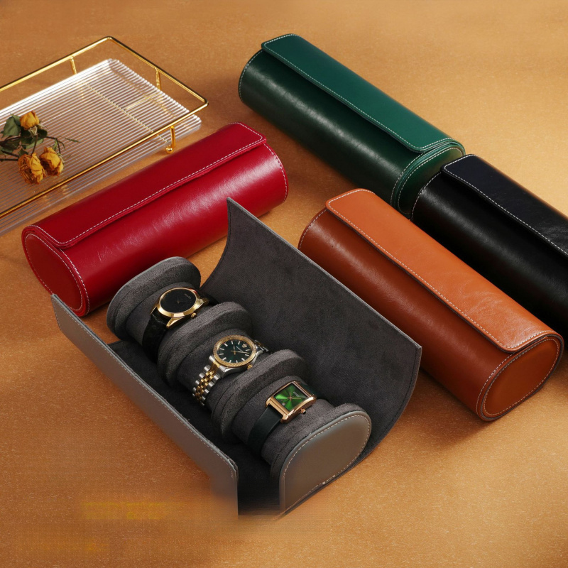 시계 롤 보관함 기계식 보호 방진 가죽 케이스 고급 시 - Watch Travel Roll Case 3 Slots Leather 리뷰 및 가격