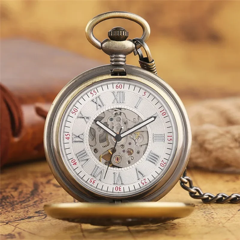 빈티지 홀로우 아웃 까치 포켓 시계 남녀 공용 스켈레톤 - Pocket Watch Mechanical Skeleton Vintage 리뷰 및 가격