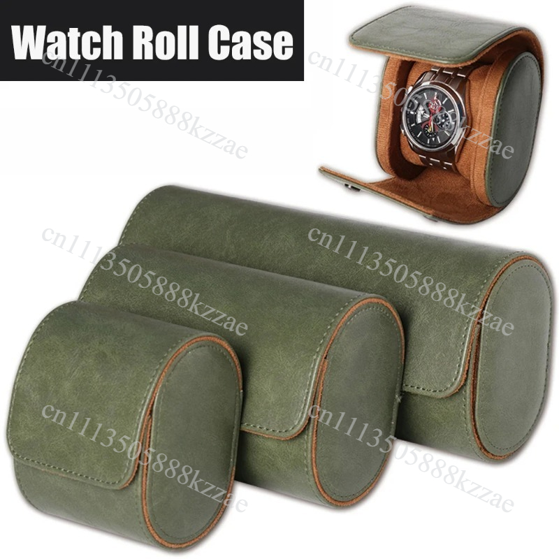 남녀공용 가죽 시계 롤 1/2/3 슬롯 고급 정품 보관 - Watch Travel Roll Case 3 Slots Leather 리뷰 및 가격