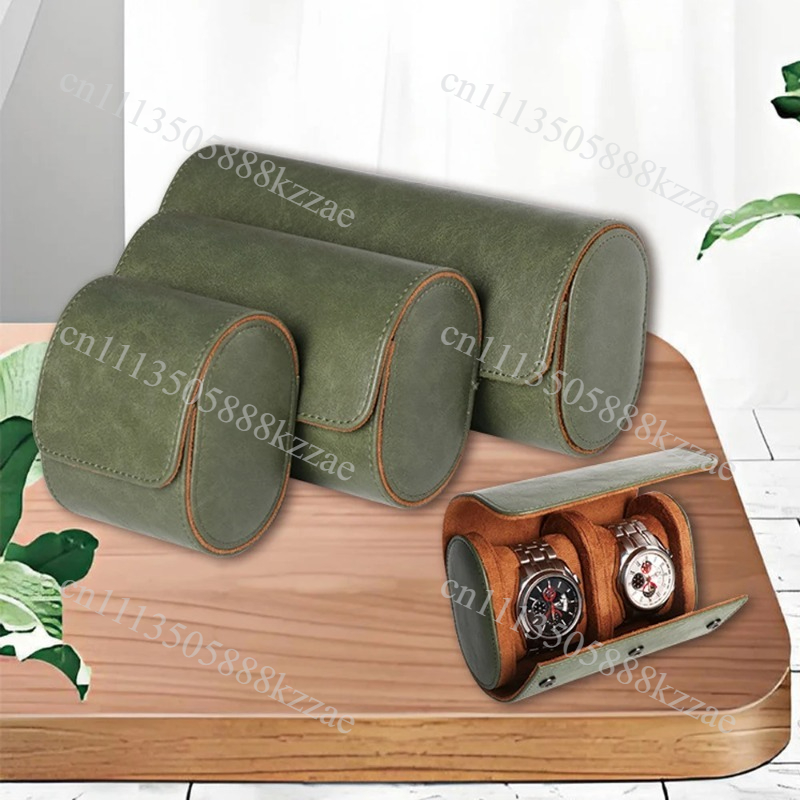 남녀공용 가죽 시계 롤 1/2/3 슬롯 고급 정품 보관 - Watch Travel Roll Case 3 Slots Leather 리뷰 및 가격