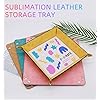 승화 전사용 빈 발렛 트레이 10팩, PU 인조가죽 책 - Valet Tray Nightstand Organizer Leather 리뷰 및 가격
