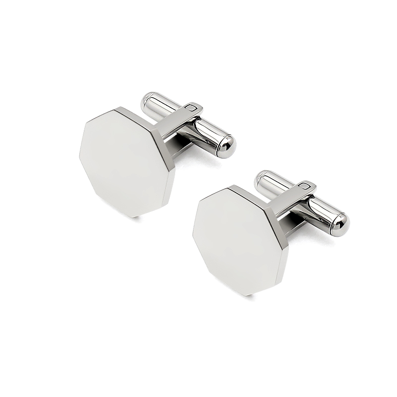 남자를위한 럭셔리 독특한 오각형 커프스 단추 고품질 커 - Cufflinks Men Stainless Steel Luxury 리뷰 및 가격