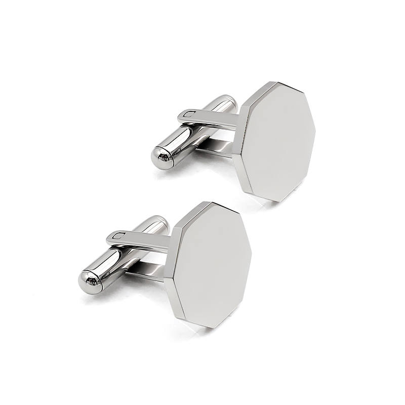 남자를위한 럭셔리 독특한 오각형 커프스 단추 고품질 커 - Cufflinks Men Stainless Steel Luxury 리뷰 및 가격