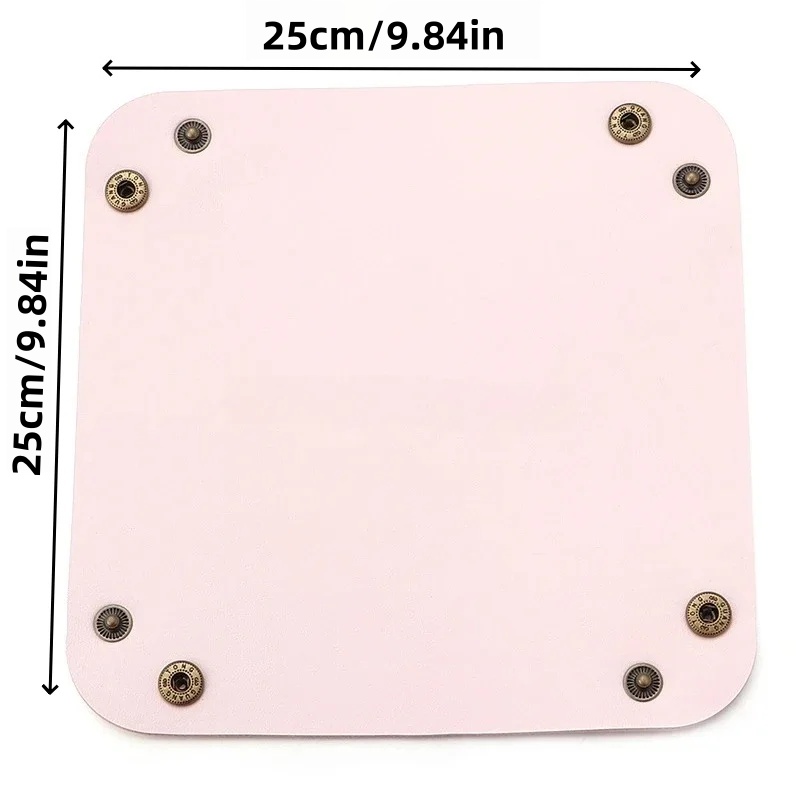 1/2개입, 25x25cm 크기의 접이식 정리 트레이, - Valet Tray Nightstand Organizer Leather 리뷰 및 가격