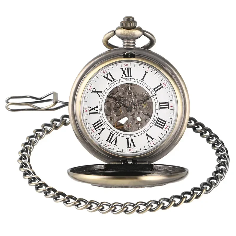 레트로 카이린 스켈레톤 남성용 포켓 시계 스팀펑크 여성 - Pocket Watch Mechanical Skeleton Vintage 리뷰 및 가격