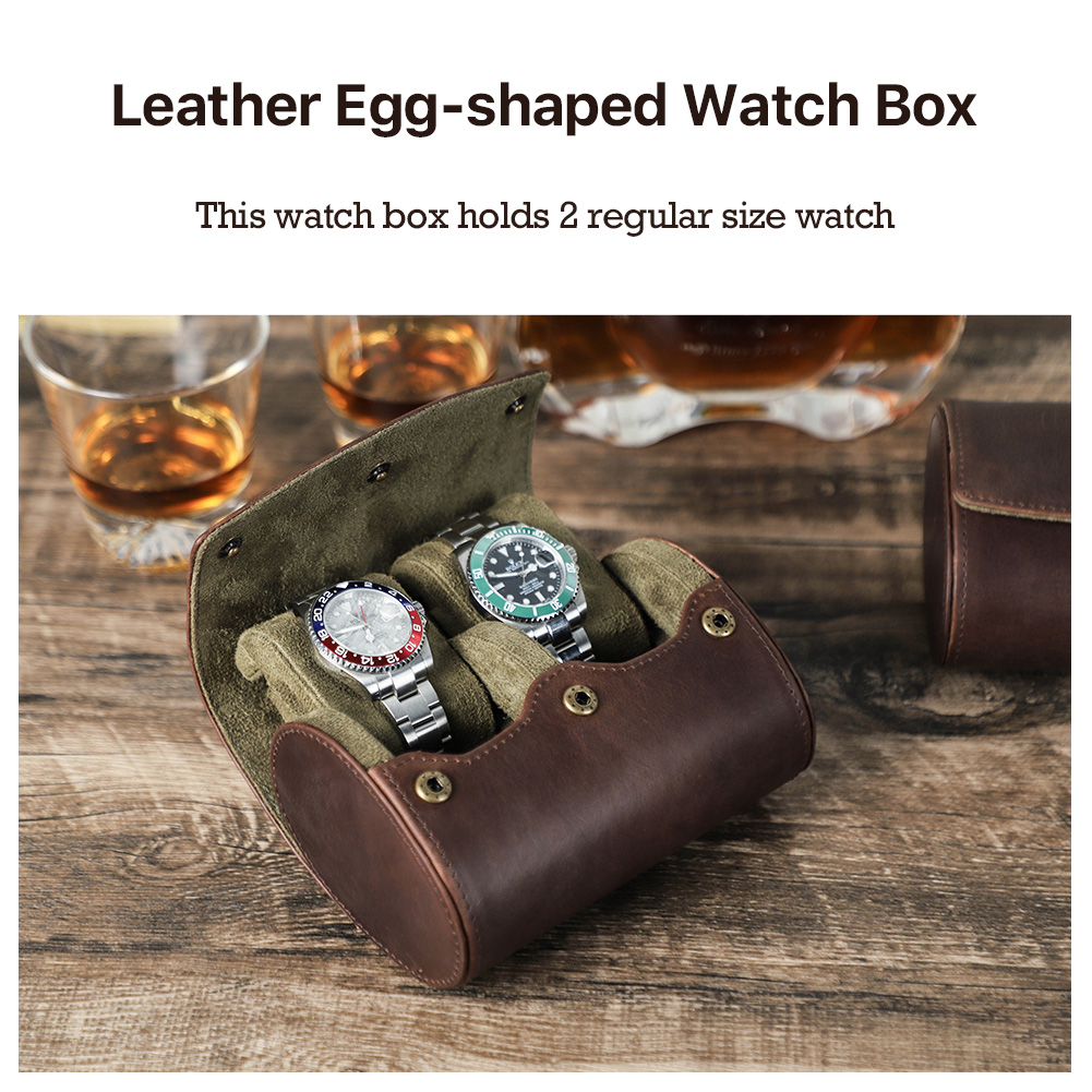 빈티지 정품 가죽 시계 상자 롤 1/2/3/4/6/8  - Watch Travel Roll Case 3 Slots Leather 리뷰 및 가격