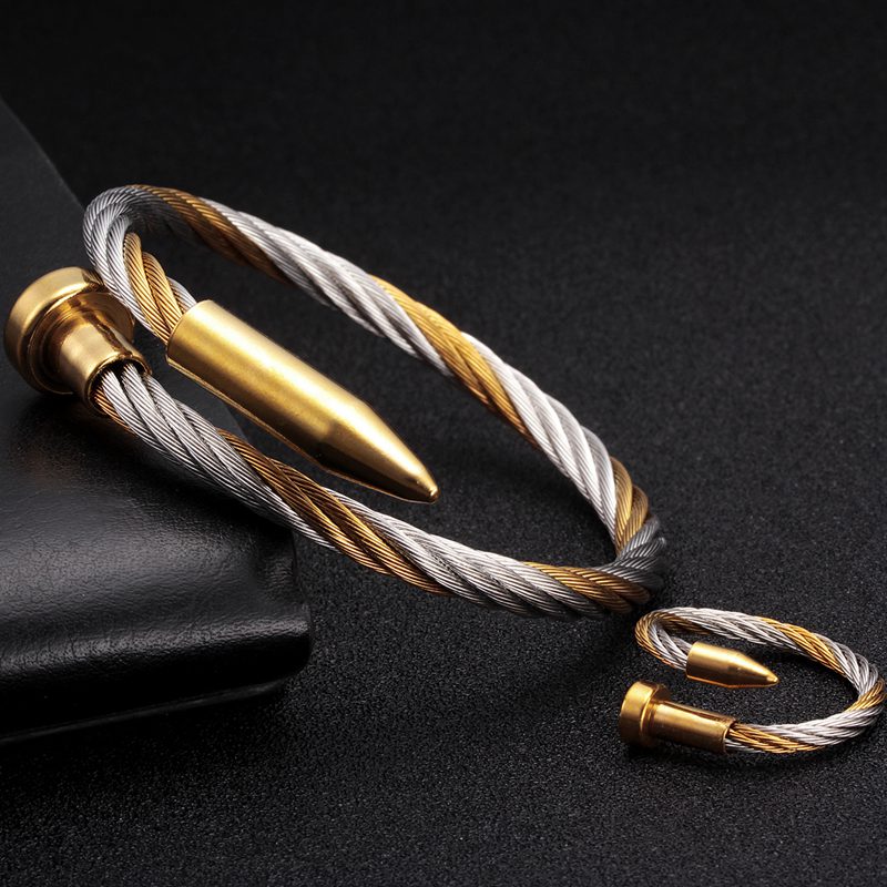 럭셔리 땋은 오픈 커프 남성 여성 스포티 한 Bangl - Cufflinks Men Stainless Steel Luxury 리뷰 및 가격