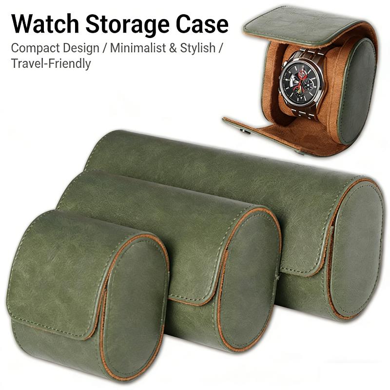 가죽 시계 롤 1/2/3 슬롯 고급 정품 보관함 여행용 - Watch Travel Roll Case 3 Slots Leather 리뷰 및 가격