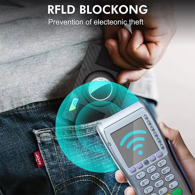 알루미늄 미니멀리스트 지갑 RFID 차단 기능, 에어태 - Money Clip Minimalist Rfid Blocking 리뷰 및 가격
