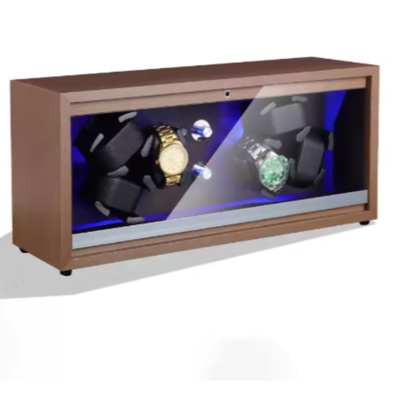 나무 시계 와인더 무소음 항자성 자동 시계 와인더 고급 - Watch Winder 4 Watches Automatic Silent 리뷰 및 가격