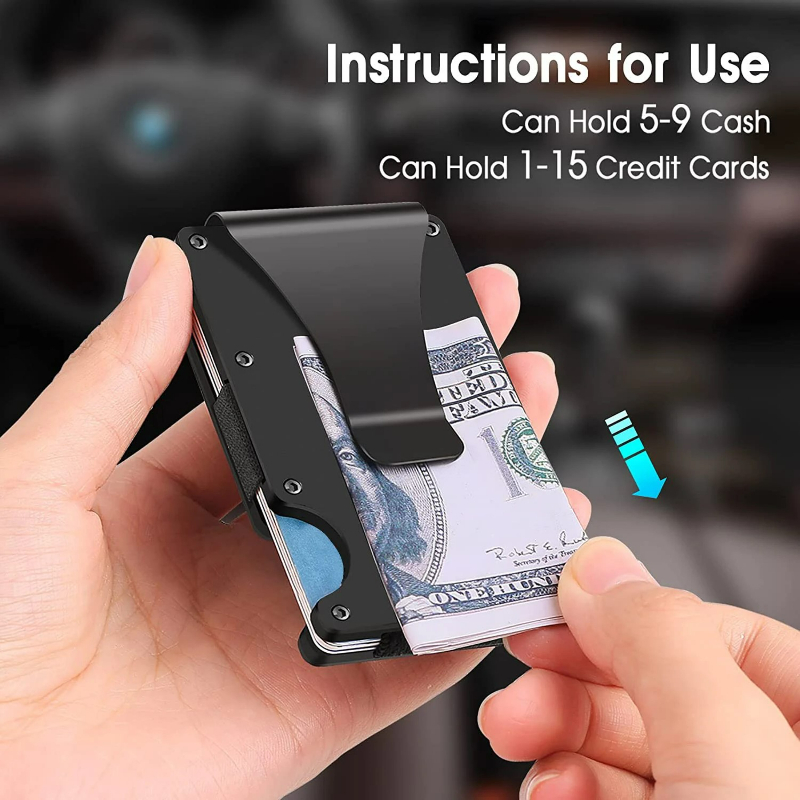 남성용 미니멀리스트 슬림 RFID 차단 지갑 - 가볍고 - Money Clip Minimalist Rfid Blocking 리뷰 및 가격