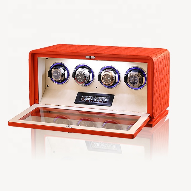 럭셔리 자동 목재 시계 와인더 4개 시계용 고급 전문가 - Watch Winder 4 Watches Automatic Silent 리뷰 및 가격