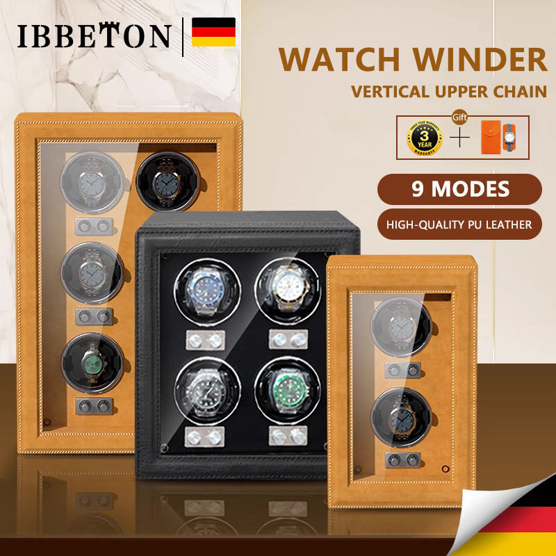 고급 pu 워치에는 하이엔드 2, 4, 6 슬롯 자동  - Watch Winder 4 Watches Automatic Silent 리뷰 및 가격