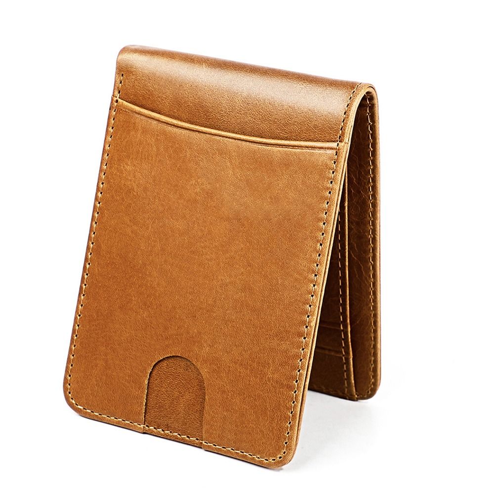 미니멀리스트 남성 가죽 슬림 지갑 6 카드 슬롯 소가죽 - Money Clip Minimalist Rfid Blocking 리뷰 및 가격