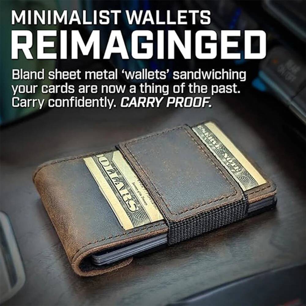 OUIO 남성용 RFID 차단 미니멀리스트 가죽 지갑  - Money Clip Minimalist Rfid Blocking 리뷰 및 가격