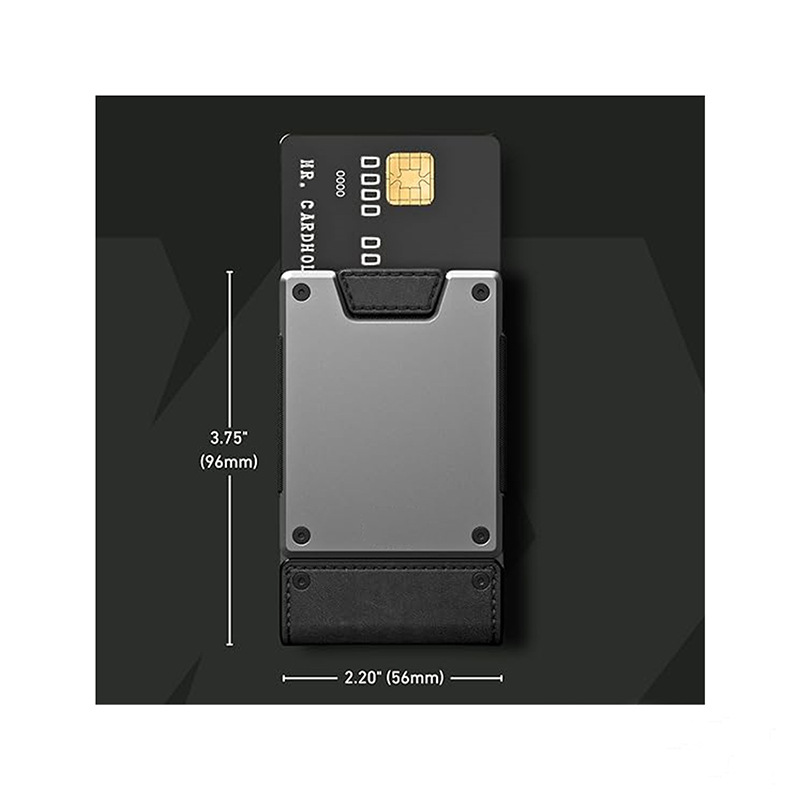 RFID 차단 기능 금속 신용카드 홀더 크레이지 호스  - Money Clip Minimalist Rfid Blocking 리뷰 및 가격