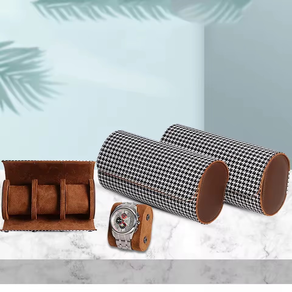 시계 롤 여행용 케이스-1/2/3 슬롯 시계 보관 및  - Watch Travel Roll Case 3 Slots Leather 리뷰 및 가격