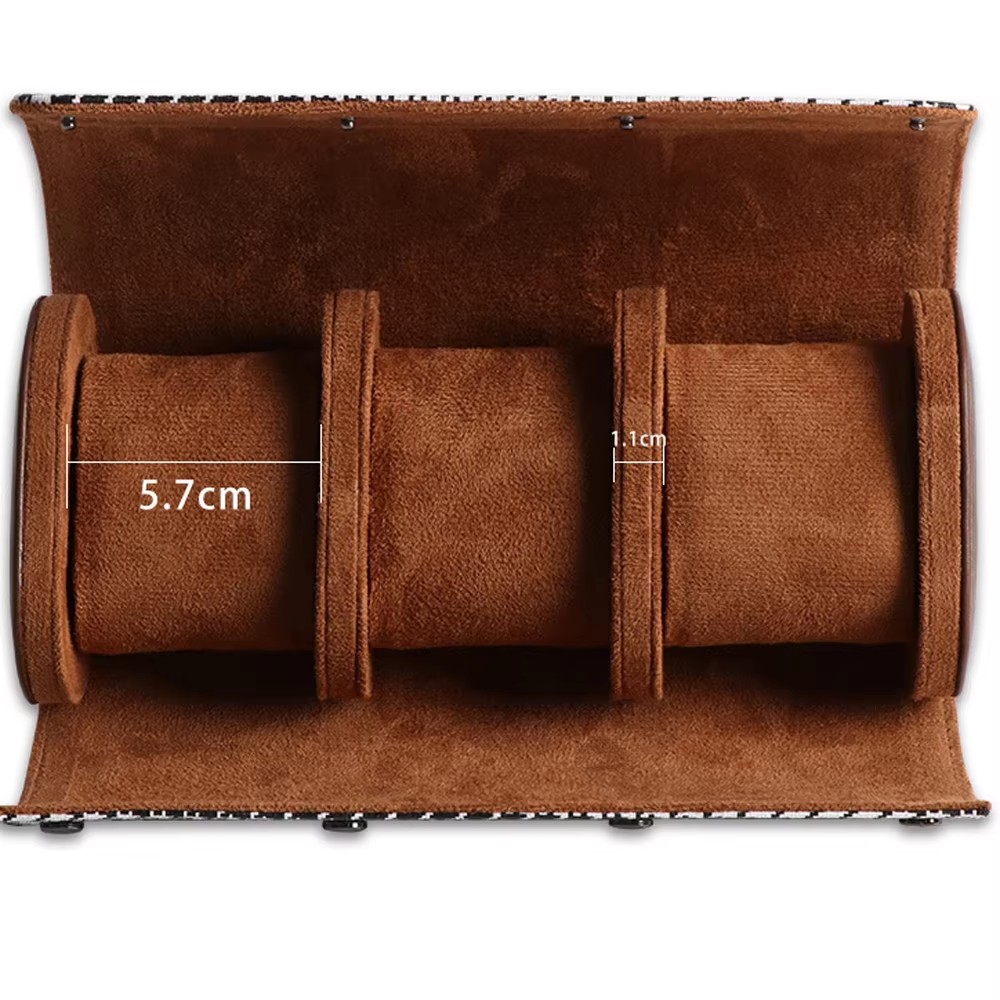 시계 롤 여행용 케이스-1/2/3 슬롯 시계 보관 및  - Watch Travel Roll Case 3 Slots Leather 리뷰 및 가격