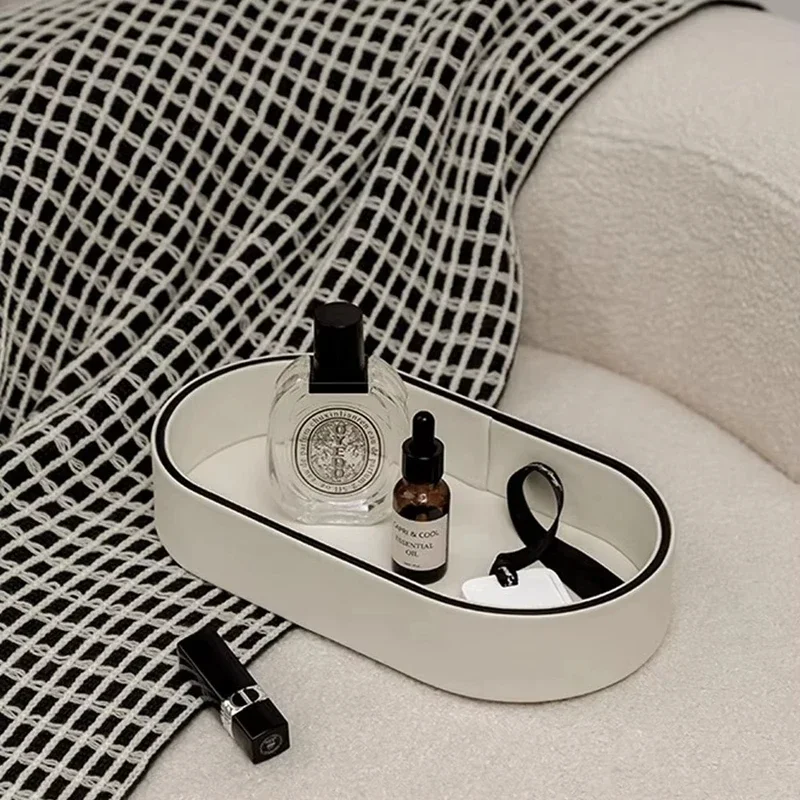 PU 가죽 바렛 트레이 데스크탑 수납 정리함 - 열쇠, - Valet Tray Nightstand Organizer Leather 리뷰 및 가격