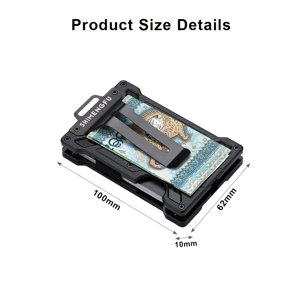 남성용 탄소 섬유 지갑 RFID 차단 슬림 알루미늄 머 - Money Clip Minimalist Rfid Blocking 리뷰 및 가격