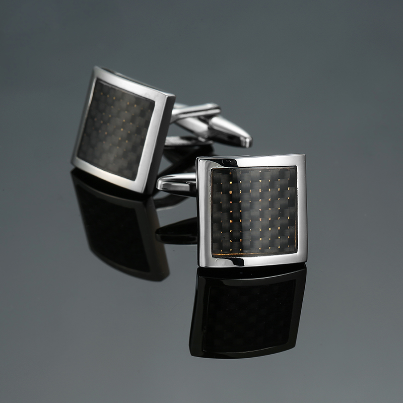 참신한 럭셔리 고품질 스테인레스 스틸 섬유 레드 우드  - Cufflinks Men Stainless Steel Luxury 리뷰 및 가격